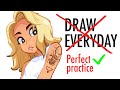 PERFECT PRACTICE: Improve Your Drawing Skills Quickly! Discord art Reviews