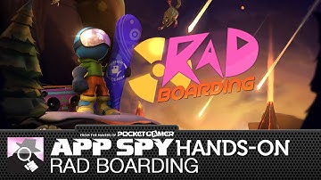 Rad Boarding | iOS iPhone / iPad Hands-On - AppSpy.com