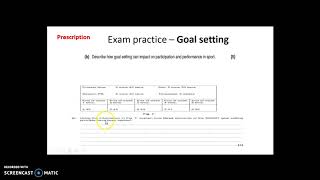 Goal Setting - sport psychology screenshot 5
