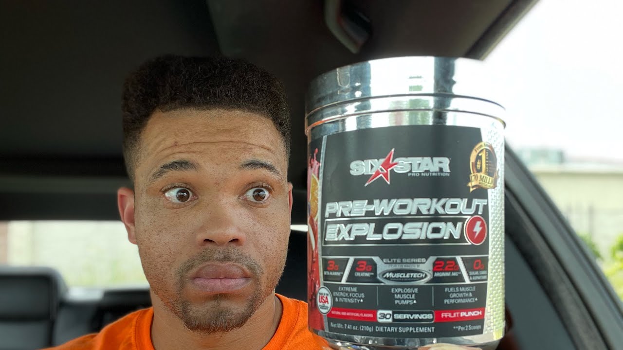 SIX STAR PRE WORKOUT EXPLOSION REVIEW (FRUIT PUNCH FLAVOR PRE WORKOUT) YouTube