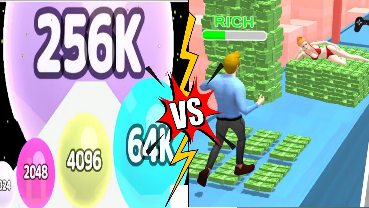 Ball Run 2048 | Money Run 3D All Levels Gameplay Android, iOS Satisfying Levels 3330 New Update Game