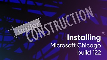 Installing Microsoft Chicago build 122 (Windows 95)