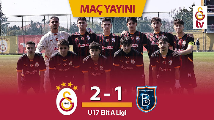 🔴 Galatasaray U17 - RAMS Başakşehir U17 (Elit A Ligi 31. Hafta) (5 Nisan 2025)