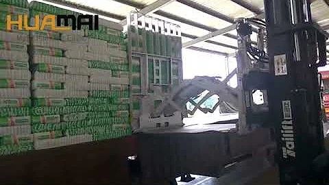 slip sheet saved forklift push pull