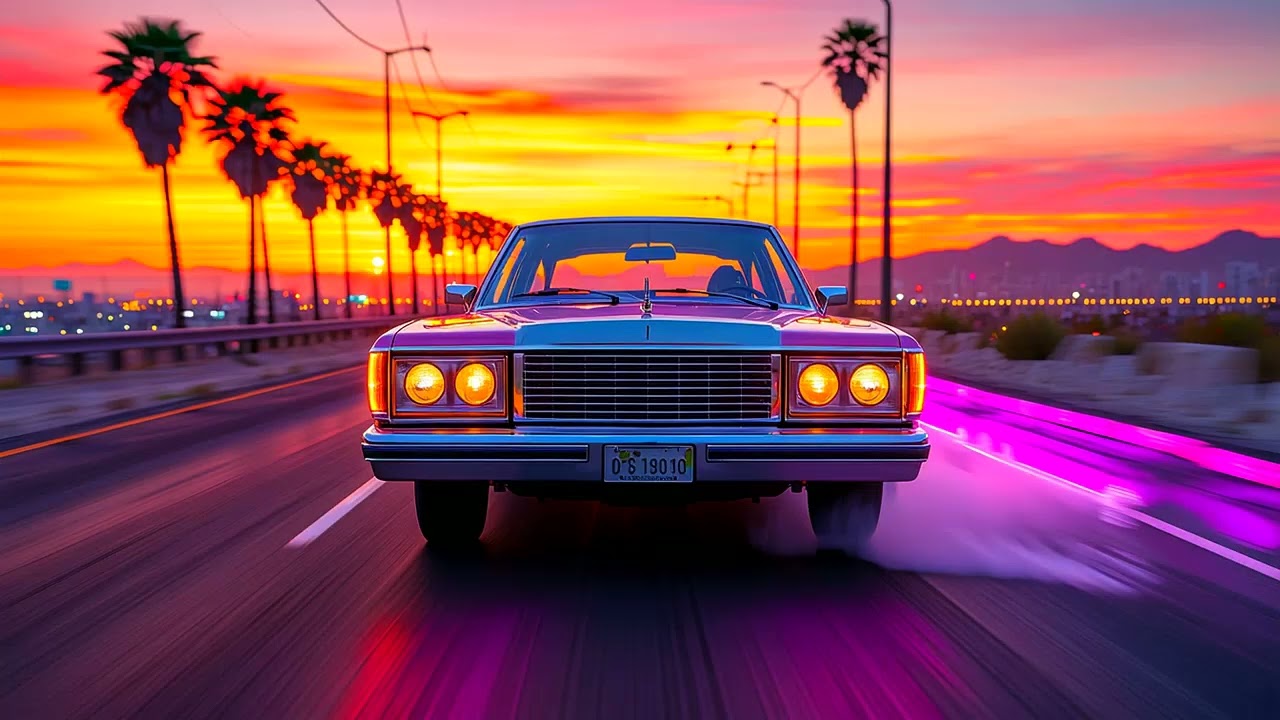 Midnight Drive 🚗 | 1 Hour of 80s Synthwave Vibes