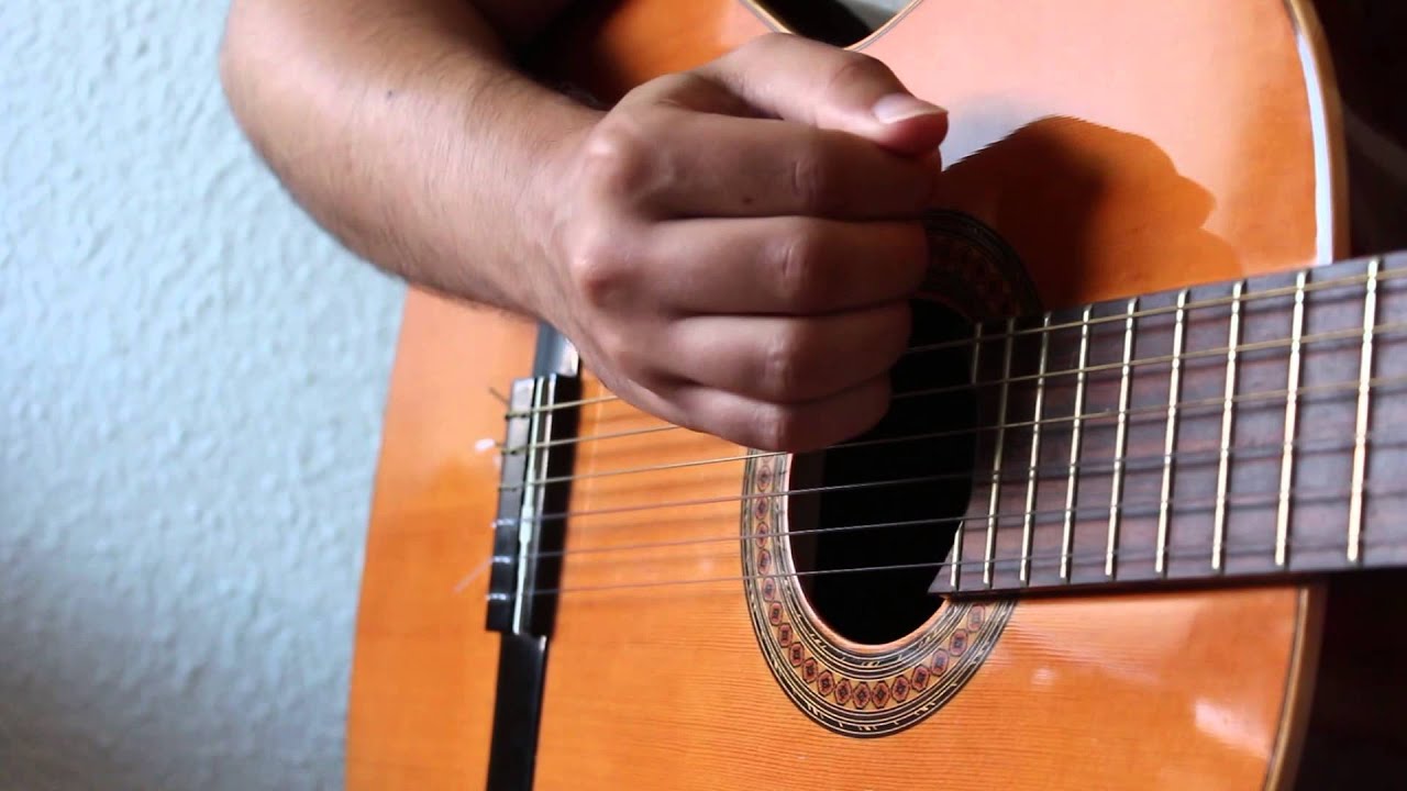 Como Rasguear en Guitarra. - YouTube
