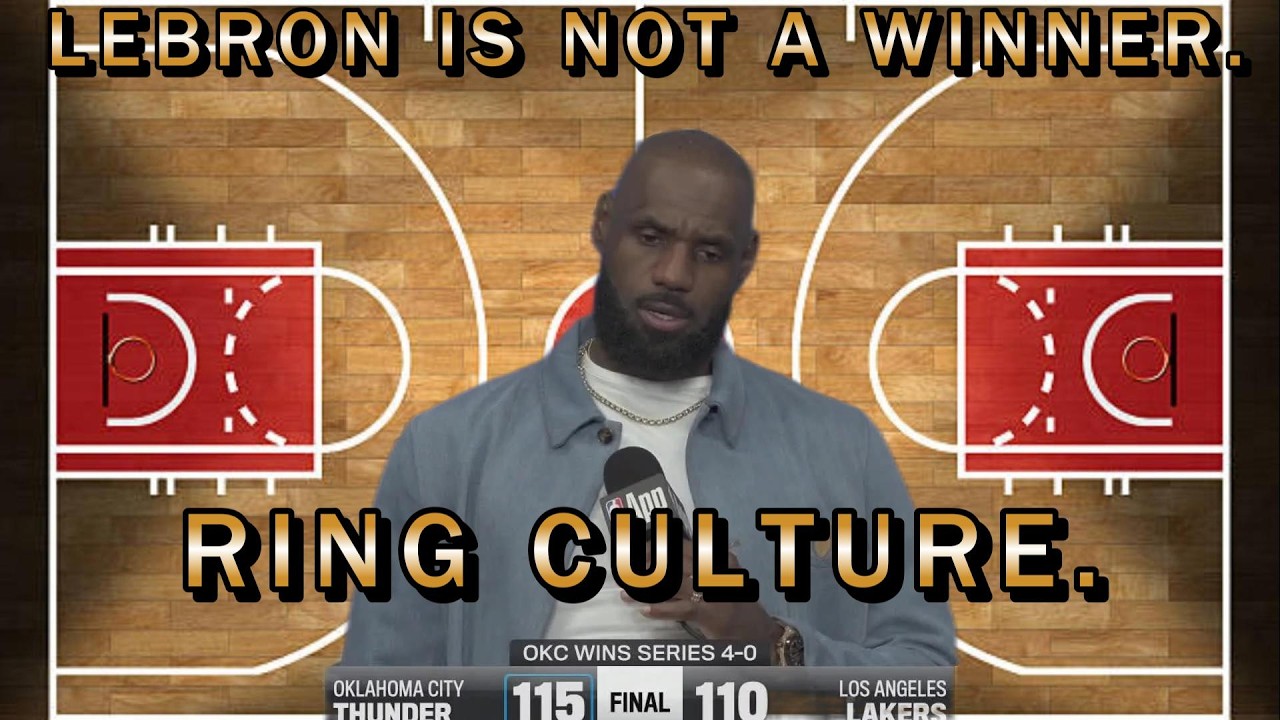 LEBRON POST GAME INTERVIEW PROVES WHY HE'S NOT A WINNER - YouTube