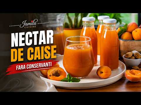 The best apricot nectar, natural recipe with no preservatives