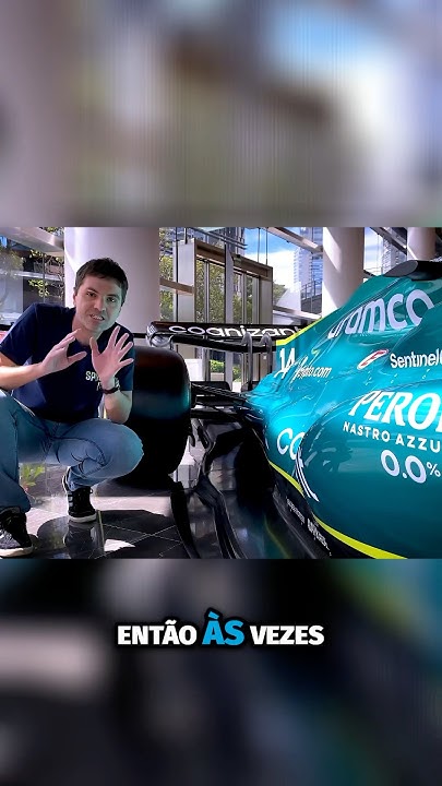 A borda do assoalho é essencial para vedar o fluxo de ar. #f1 #formula1 #shorts #astonmartin