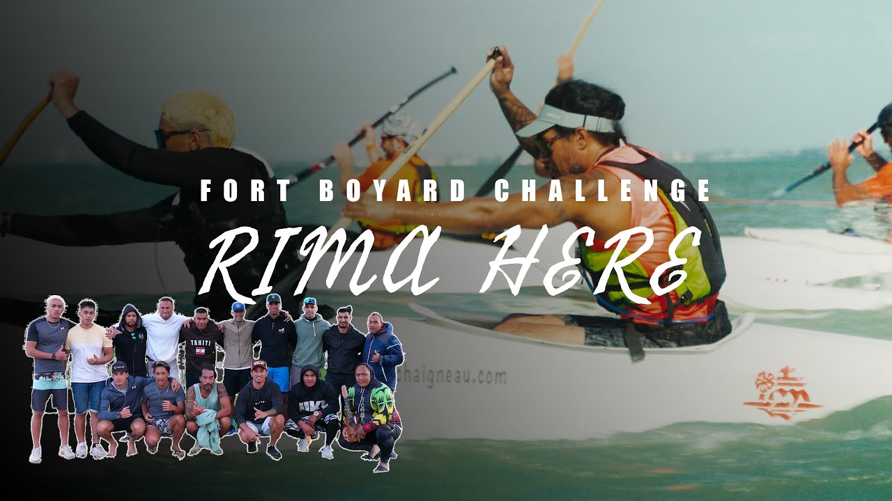 Dans les coulisses du Fort Boyard Challenge avec la Team Rima Here en va'a !