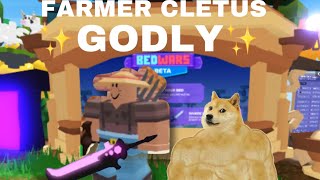 WHAT IF FARMER CLETUS GOT A BUFF?!?!(ROBLOX BEDWARS)