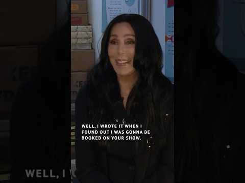 Jimmy & #cher accidentally lock themselves in the tonight show freezer and reveal their secrets!