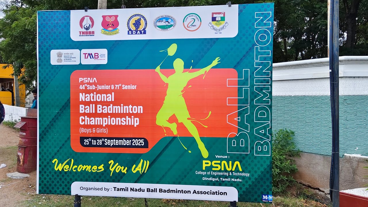 PSNA 44th Sub Junior & 71st Senior National Ball Badminton Championship ...