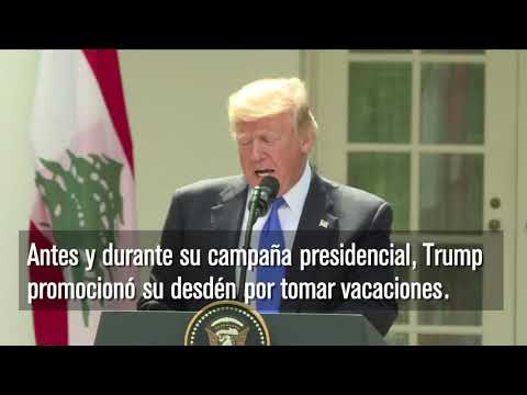 Trump de vacaciones por 17 días - Trump de vacaciones por 17 días