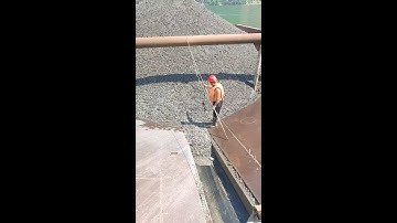 # Daily Work of Crew# Video of Ship Unloading and Decompression @ Xiao Chen Ships @ Wind Blows Popu