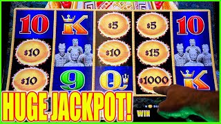 How To WIN a HUGE JACKPOT Betting Only $5 on High Limit Golden Century Dragon Link Slot