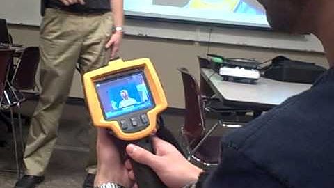 Infra-red thermography demo -- quick calibration checks