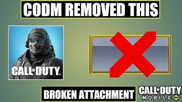 *NEW* Codm Removed This Most Broken Attachment | Season 7 New Vision City | Codm Test Server