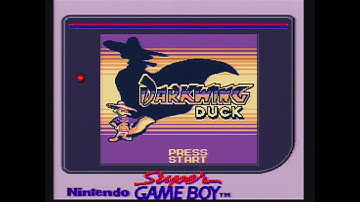DarkWing Duck (Game Boy) Part 1 - Quackerjack, Wolfduck, & Liquidator