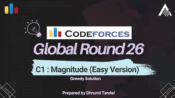 Codeforces Global Round 26 C1 - Magnitude Easy Version
