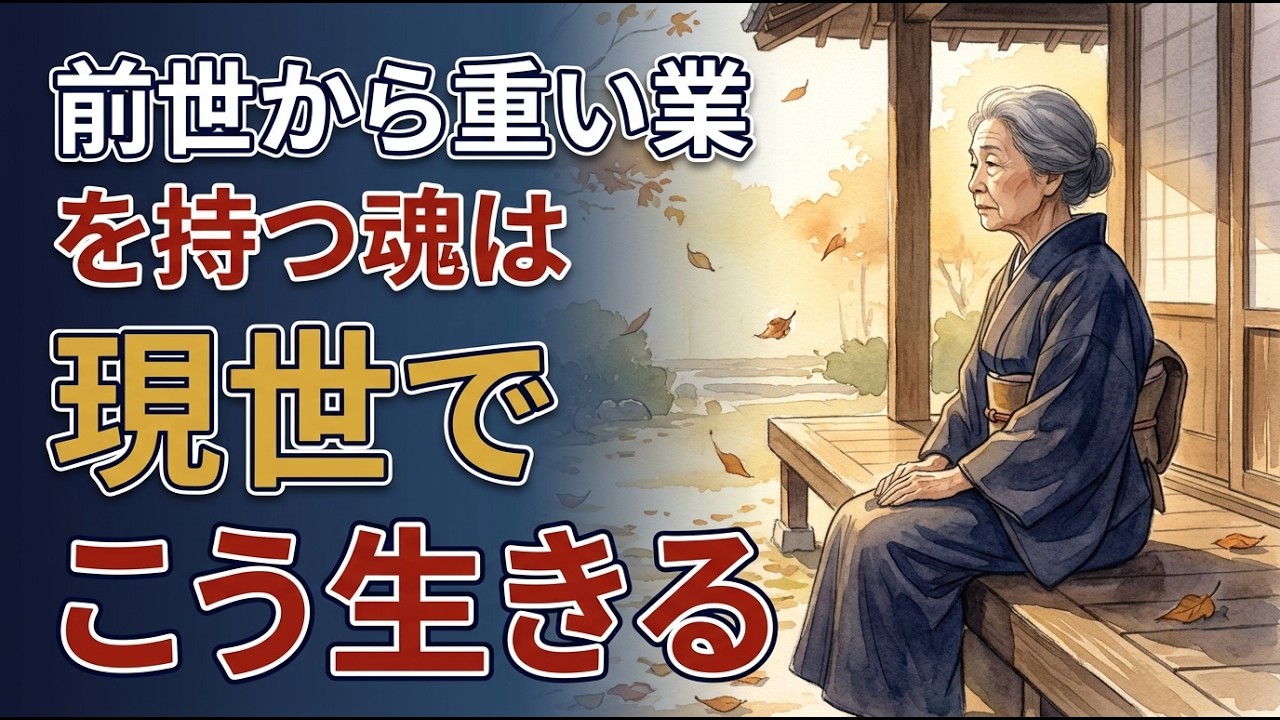 前世から重い業を持つ魂は、現世でこう生きる│出口王仁三郎 [人間関係の法則] [偉人の言葉] [朗読]