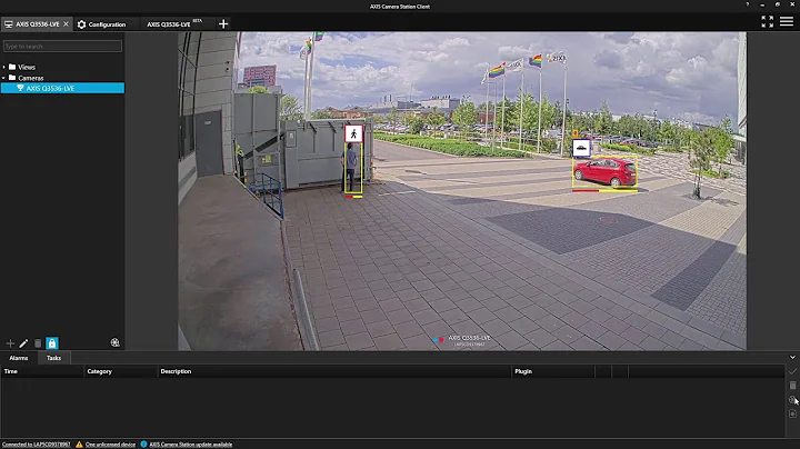 AXIS Camera Station – Detect loitering using AXIS Object Analytics