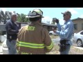 Mobile Home Destroyed By A Fire In Keyes, California - News Story