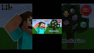 minecraft but leaves drop op items download mcpe | op loot mod minecraft pe | #shorts #minecraft