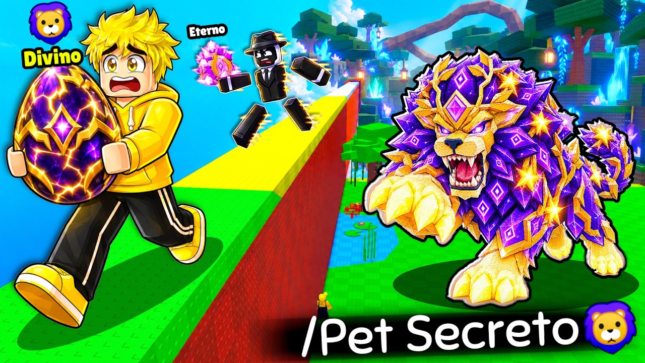 PEGUEI NOVO PET SECRETO no ADMIN ABUSE FLORESTA ENCANTADA do ROUBE UM OVO