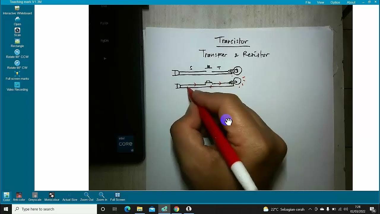 Transistor BJT di SmartPhone YouTube