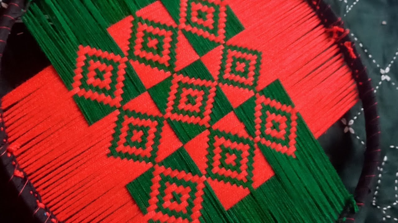 হাতপাখার ডিজাইন প্রথম থেকে শেষ পর্যন্ত কমপ্লিট ভিডিও দেওয়া হলো |আপনিও কম সময়ে শিখে নিতে পারেন#foryou