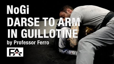 Darce choke to Arm In Guillotine. #bjj#darcechokes#Darcindonuts
