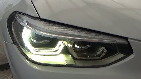 BMW X3 G01 Headlight Repair – Fixing Melted Daytime Running Light (DRL)