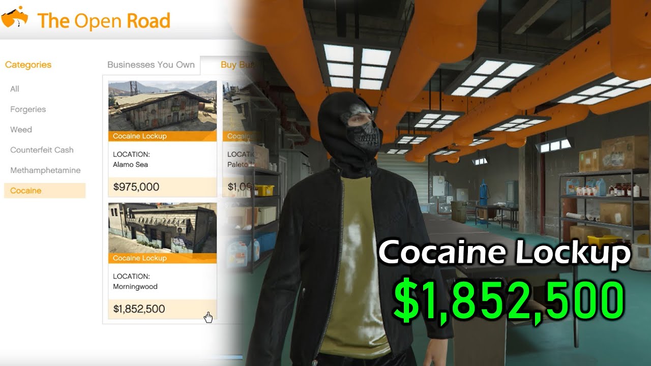 South American Imports Cocaine Lockup Buy All Upgrades GTA ONLINE 