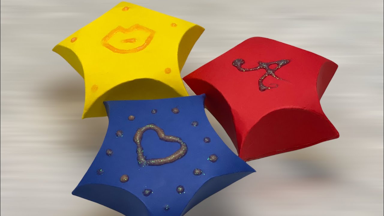 ⭐ SCATOLINE portaconfetti a forma di STELLA (STAR-SHAPED sugared almond boxes DIY)