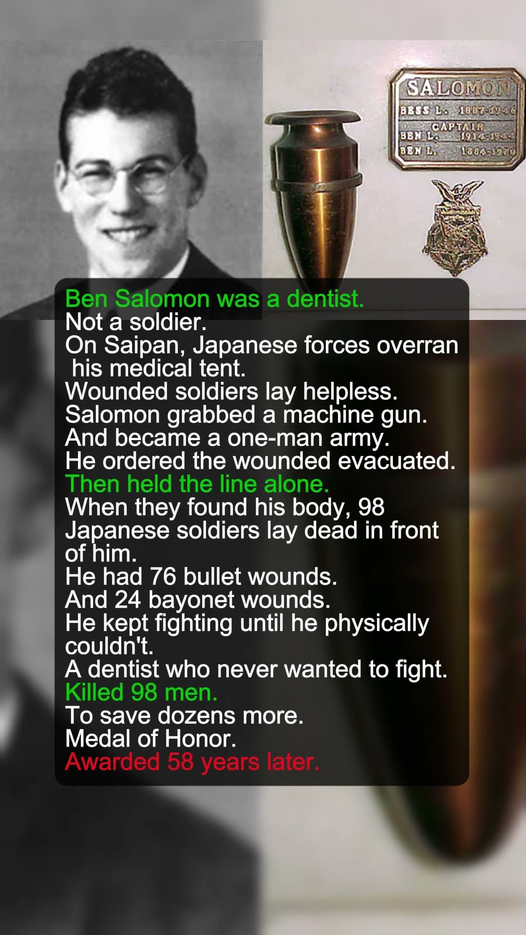 1 Dentist Killed 98 Japanese Soldiers | Military History Talks
