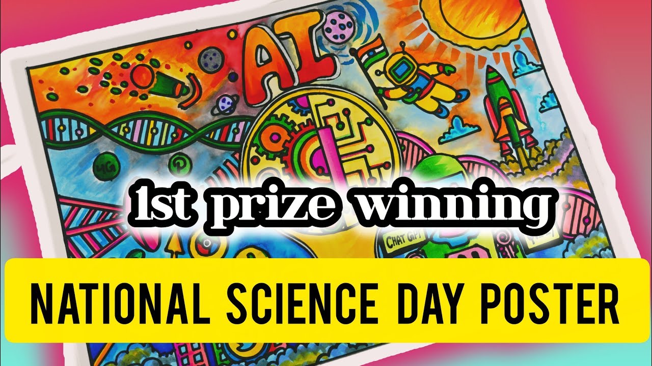 Идеи для рисунков ко Дню науки | Лучшие плакаты ко Дню науки для конкурса 