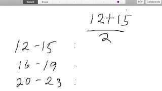 Frequency Distribution - How to Compute the Class Marks or Class Midpoints