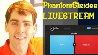 LiveStrider LiveStream Chicken Invaders! + Chat (Either.io & Mailbox #6)