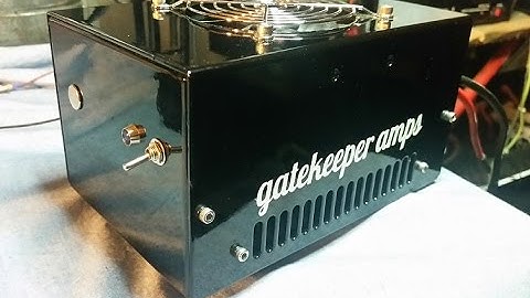 073 Built 2xSD1446 Gatekeeper Amp Slick Black Painted For Ebay