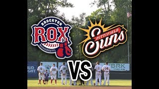 7-8-18 Brockton Rox at Pittsfield Suns