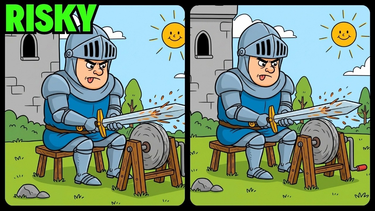 Найди отличия 🧩 Эпический марафон пазлов! 🔍 Готов? 🧠🎯 #239