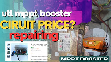 utl gamma plus parts price Mppt booster #utlgamaplus #mpptchargecontroller