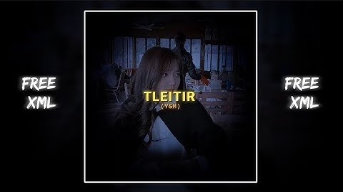 Mizo hla - Tleitir (YSM) | This xml✅🔰 is Specially for 5k subscribers 🤍 Xml check description box✅🔰