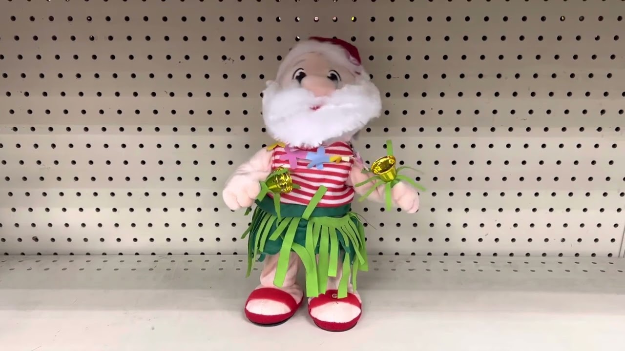 ニコメデス・サンタ・クルス／クマナナ：デジマとポエマ Gemmy Animated Tropical Santa Claus - Dances and Hula - Sings Mele