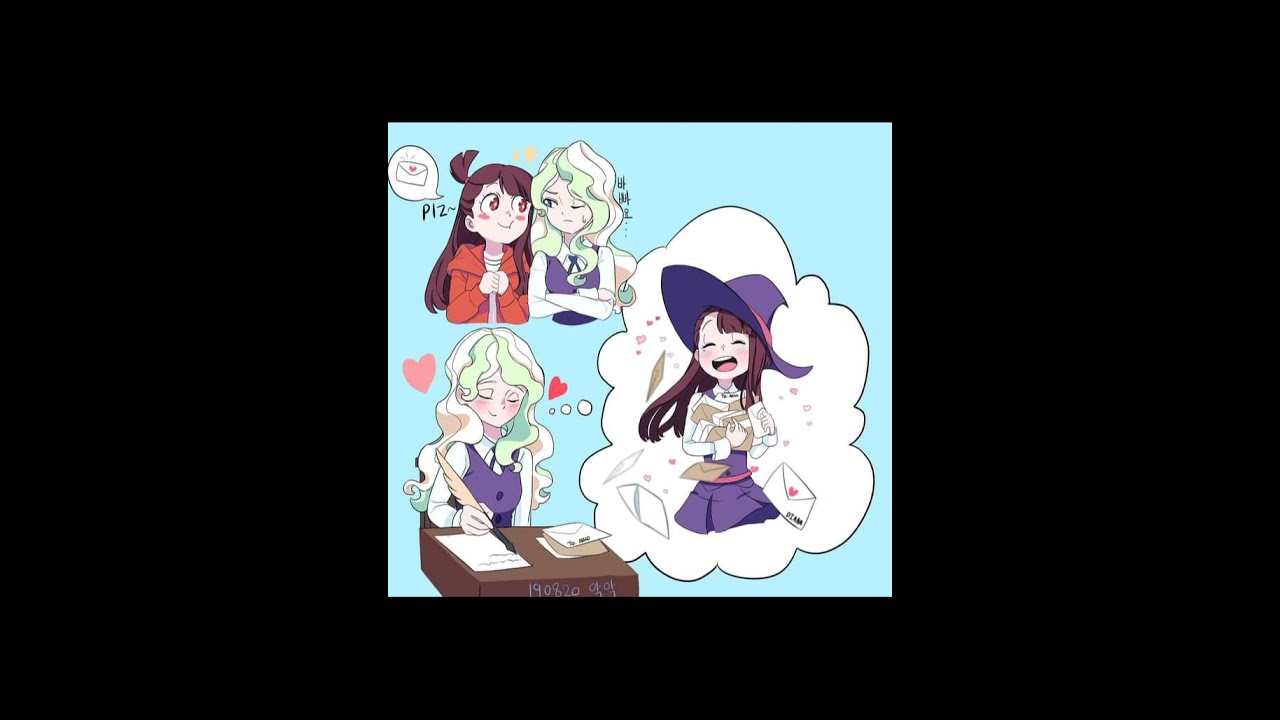 Diakko ****Diana x Akko**** (Stuck with you)