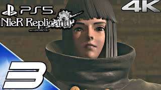 NIER REPLICANT PS5 Gameplay Walkthrough Part 3 - Barren Temple & Forest of Myth (4K 60FPS) FULL GAME