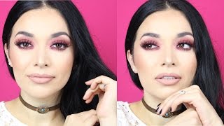 Fall Cranberry Makeup Tutorial