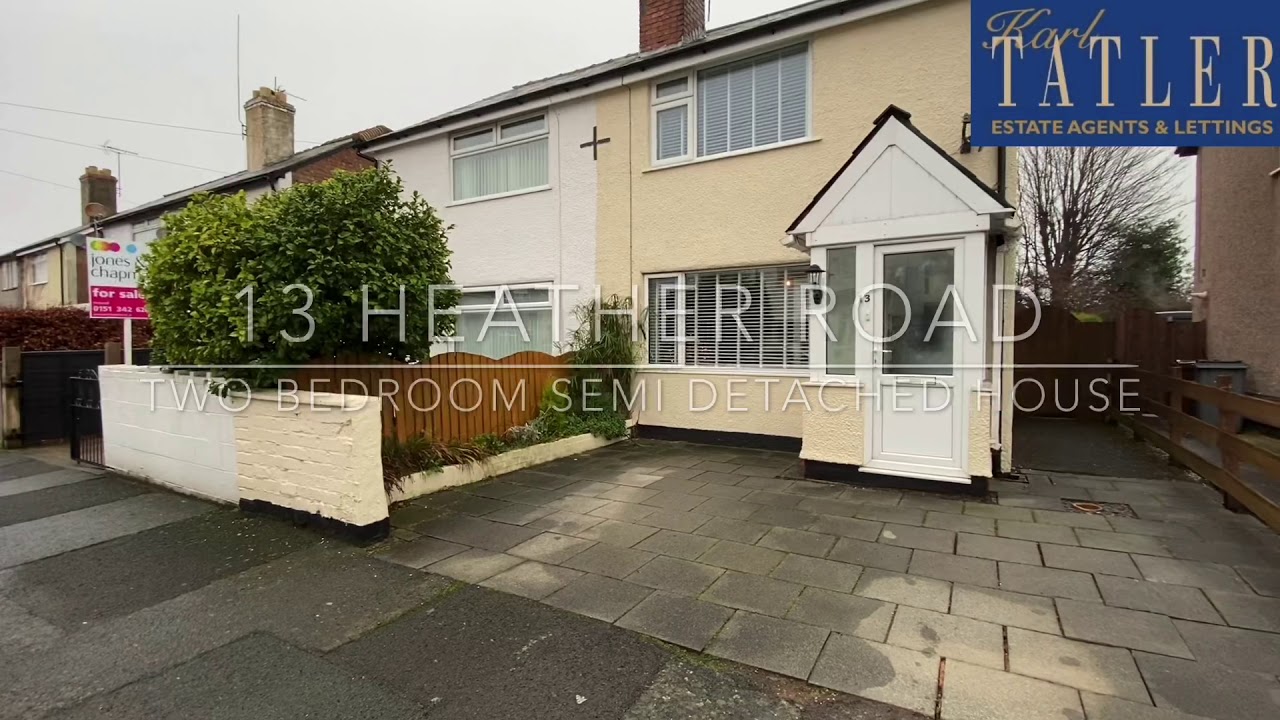 Karl Tatler Estate Agents Virtual Viewing 13 Heather Road, Heswall