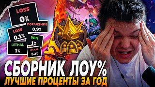 Сильвернейм: СБОРНИК МИНИМАЛЬНЫХ ПРОЦЕНТОВ ЗА ГОД! | Silvername Hearthstone